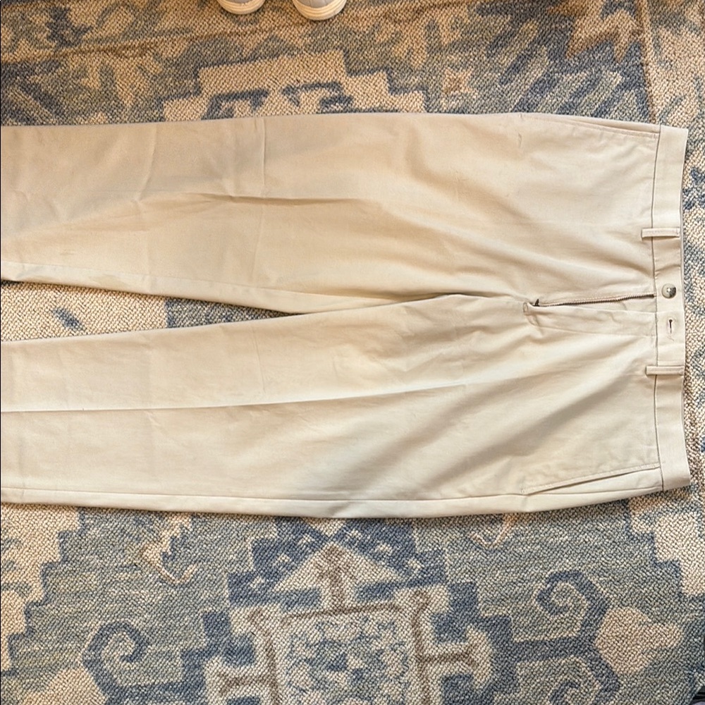 Haggar Men's straight fit Tan Pants